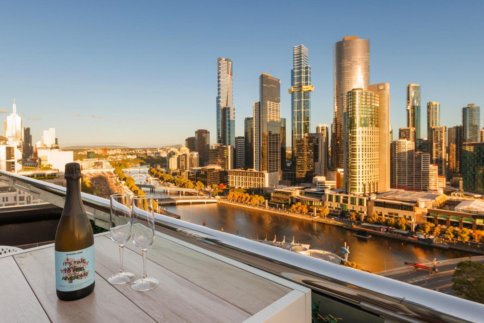 דירות מלבורן Flinders Luxury Penthouse מראה חיצוני תמונה