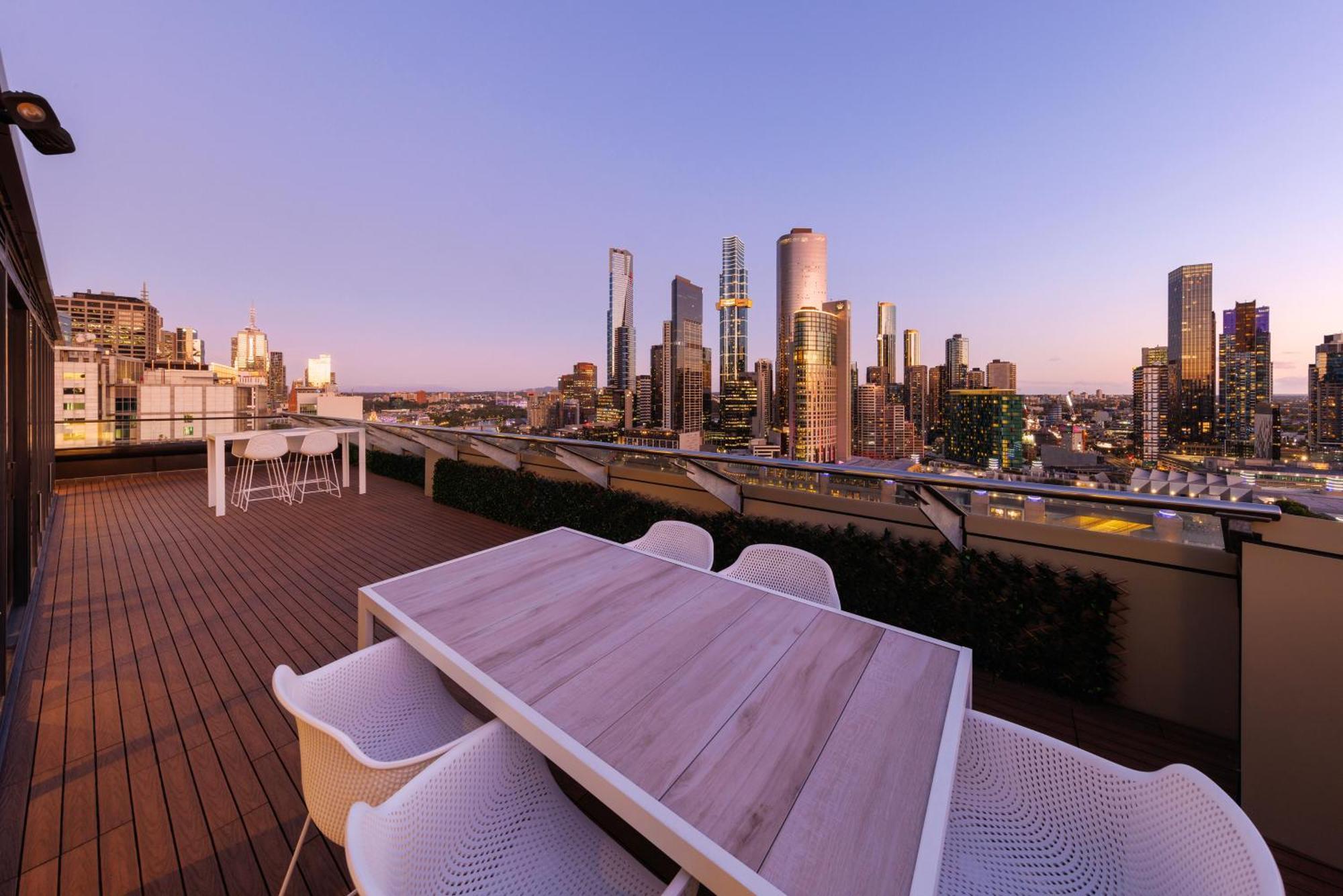 דירות מלבורן Flinders Luxury Penthouse מראה חיצוני תמונה