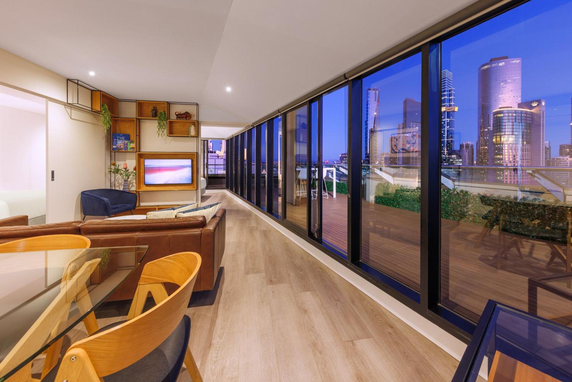 דירות מלבורן Flinders Luxury Penthouse מראה חיצוני תמונה
